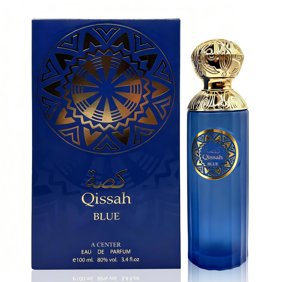 Qissah Blue Eau de Parfum Citrus Cologne for Men, Aromatic Blue Scent, Colonias de Hombre Ofertas,Classic Scent Suitable for Mens Fragrances