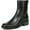 Black, variant on Franco Sarto Women's Gracely Ankle Boot Olive Green Leather 11M