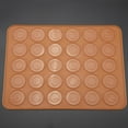 thumbnail image 2 of Ejoyous 1 Pce Tapis de Macarons en Silicone 30 Trous Forme Ronde Outil de Pâtisserie, Tapis de Macarons en Silicone, 2 of 8