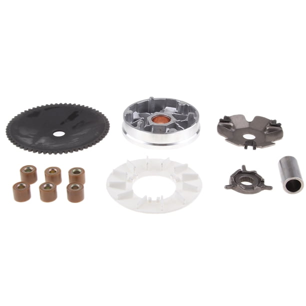 Conjunto de Controlador de Embrague Variador Delantero para GY6 80cc JONWAY Sunnimix Conjunto del variador del ventilador del rodillo