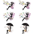 thumbnail image 1 of GGAUBAIFI Lightswitch Vinyl Decal Sticker, 6 Pack Fairy Sticker for Light Switch, Outlets or Any Ledge, Removable Cute DIY Mural Wallpaper Wall Laptop Computer Vehicle Bedrooms or Nursery, 1 of 6