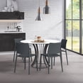 thumbnail image 6 of WRGHOME Garden Modern Outdoor/Indoor Plastic Resin Stacking Patio Dining Side Chair  (Set of 2) - ANTHRACITE, 6 of 6