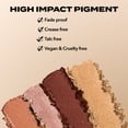 thumbnail image 5 of Hard Candy, Top Ten Eyeshadow Palette, 10 Long-Lasting Shades, Everyday Neutrals, Going Nude, Nudes, 0.4 oz, 5 of 7