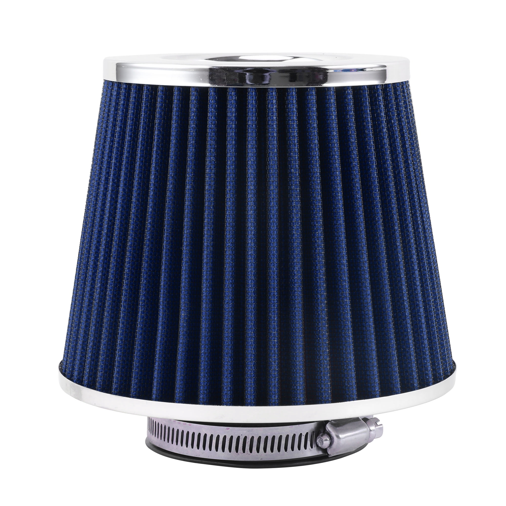 3 inch 76mm Universal Cold Air Intake Pipe Kit, Automotive Air Intake Air Filter Induction Flow Hose Pipe Kit