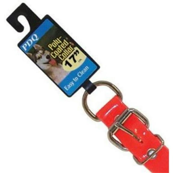 Boss Pet Products 2151724 Collar Poly, Orange - 1 x 17 in.