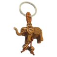 thumbnail image 2 of Ludlz Lucky Elephant Resin Pendant Keychain Car Key Ring Holder Bag Purse Decor Gift, 2 of 8