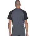 thumbnail image 3 of Dickies Dynamix Medical Scrubs Top for Men Crew Neck DK670, XS, Pewter, 3 of 5