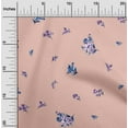 thumbnail image 1 of oneOone Polyester Lycra Fabric Leaves & Flower Floral Decor Fabric Printed BTY 56 Inch Wide, 1 of 4