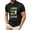 Black, variant on Men's St. Patrick's Day Beer Quote Graphic Crew Neck Short Sleeve T Shirt Funny Letter Casual Top