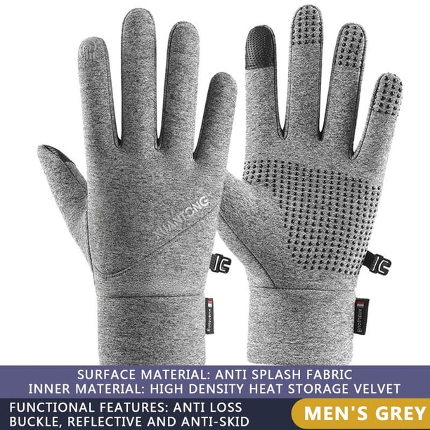 Guantes de esquí de invierno | Guantes térmicos aislantes para clima frío para hombres y mujeres