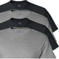 thumbnail image 2 of Ftl 4pk Black/gray Crew, Size Large, 2 of 9