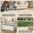 thumbnail image 5 of 47" x 47" x 1.2" Foldable Baby Playmat Tummy Time Mat for Infant, 5 of 7