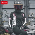thumbnail image 2 of Motowolf-Chaqueta de motociclista para mujer, traje de montar de malla transpirable para las cuatro estaciones, anticaída, con Protector CE, 2 of 5
