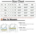 thumbnail image 2 of LLYWEY Push up Bras Ladies Bras Ladies Bralette Bra Style-1343 Women's Plus Pullover Bra Feature Adult Female Yoga Sports Bras Blue 38B, 2 of 8