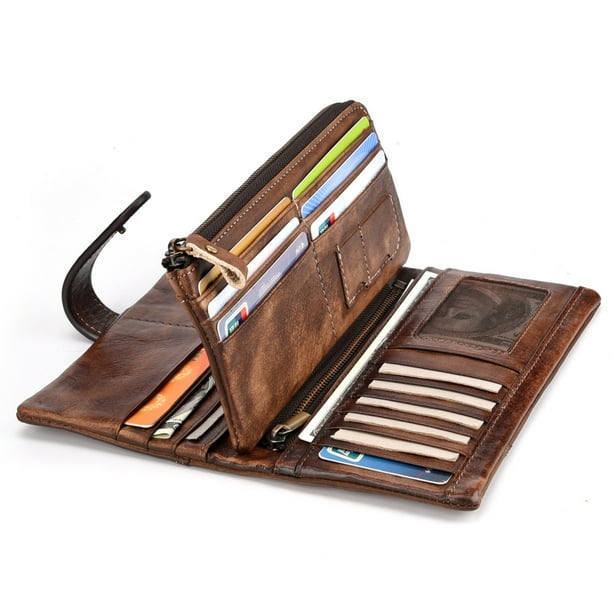 Bourse top cuir femme
