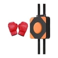 thumbnail image 2 of Almohadilla de Entrenamiento, Almohadilla Montada en la Pared de Boxeo, Saco de Arena para Ejercicio de Equipo de Almohadilla de Patada, Entrenador de , Estilo cuadrado A shamjiam Entrenador de boxeo, 2 of 8
