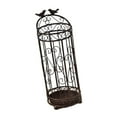 thumbnail image 3 of FashionCha Round Umbrella Holder with Drip Tray Bar Office Entryway Umbrella Stand Rack Coffee, 3 of 9