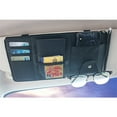 thumbnail image 4 of Car Sun Visor Pouch Interior Eyeglasses Bag RV Trailer Cards Mobile Phone Storage Holder Case Hanger Organizer Automobile Black, 4 of 8