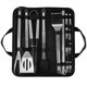 thumbnail image 3 of Juego De Herramientas Para Parrilla De Barbacoa Para El Hogar, Accesorios Para Parrilla De Barbacoa De Acero Inoxidable, Kit De Utensilios En Estuche Portátil Inevent HA026798-02, 3 of 5
