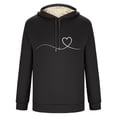 thumbnail image 4 of Sudadera con capucha para hombre, informal, de moda, con estampado de San Valentín, de manga larga, con bolsillo, de poliéster, 4 of 4