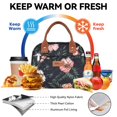 thumbnail image 4 of Bolsa Térmica para Almuerzo HOMESPON para Mujeres y Hombres Adultos con Estampado Floral, 4 of 7