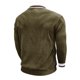 thumbnail image 4 of Ceisia Men's Casual Striped Half Button Round Neck Pullover with Pocket Daily Fashion Top Gift, 4 of 7