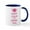 White/Navy Inside, variant on CafePress - Keep Calm And Drink Tea Mug - 11 oz Ceramic Mug - Novelty Coffee Tea Cup