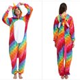 thumbnail image 3 of Pijamas de franela de animales para niños y adultos, ropa de dormir de unicornio, Mono para el hogar para niños y niñas, Invierno, 3 of 6