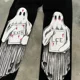 thumbnail image 3 of Pantalones anchos de pierna de gran tamaño con estampado de dibujos animados de estilo retro oscuro de calle para mujer, pantalones lavados de cintura alta de marca de moda Y2k Harajuku, 3 of 4