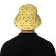 thumbnail image 5 of Honeii Chamomile And Ladybug for Unisex Bucket Hat Waterproof Rain Hat Reversible Shiny Rave Bucket Hat for Concert Festival Boonie Cap, 5 of 6