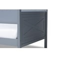 thumbnail image 6 of Baxton Studio Cintia Cottage Farmhouse Grey Finished Wood Twin Size Daybed, 6 of 7