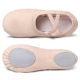 thumbnail image 4 of ARCLIBER Canvas Ballet Shoes for Women Ballet Dance Shoes Canvas Adult Ballet Slippers Size 6M, 4 of 6