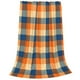 thumbnail image 2 of Balery Warm Orange Plaid Manta de Felpa Suave y Acogedora – Cobija de Franela Aterciopelada para Cama, Lavable y Cálida para Sofá, Mascotas, Transpirable-80"x60", 2 of 7