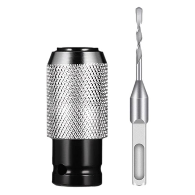 Cabezal de Conversión de Broca EZLIFE para Taladro Percutor Eléctrico Profesional Multifuncional D8T9
