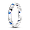 thumbnail image 1 of 2023 Anillo de bodas 925 Anillos de dedo de plata para mujer Flor infinita Princesa Wishbone Corazón Anillo de compromiso Anillo popular Tan Jianjun unisex, 1 of 2