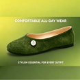 thumbnail image 4 of CHICVOMEY Flats for Women Comfortable Dressy Round Toe with Anti-Slip Sole Convenient Slip on Shoes for Casual Formal Workplace, 4 of 8