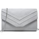 thumbnail image 1 of Bolso de noche Dasein para mujer, formal, fiesta, boda, gris, 1 of 5