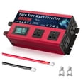 thumbnail image 2 of 4000W/5000W Pure Sine Wave Inverter Voltage Converter Car Solar Power Inverter ,Easy to Use, 2 of 7