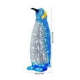 thumbnail image 3 of Penguin Decoration Christmas Outdoor Decorations Acrylic Christmas Ornaments Christmas Atmosphere Decoration Card Slot Easy To Use, 3 of 7
