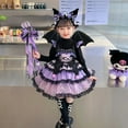 MEI 2024 NEW Sanrio Kuromi Spring and Autumn Girl Cute Cartoon Lolita