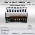 thumbnail image 4 of 24V 20A 480W Aluminum Alloy Switching Power Supply, 4 of 5