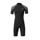thumbnail image 4 of Traje de neopreno de manga corta de 3 mm para hombre y mujer, traje de buceo, equipo de surf, pesca submarina, equipo de kitesurf, ropa de baño, 4 of 5