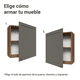 thumbnail image 4 of Alacena Gabinete Superior Cocina Madesa Vik 60cm MG, 4 of 5