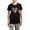With Gray Camo Pant, variant on CafePress - Gray Wolf Women's Dark Pajamas - Women's Short Sleeve Print T-Shirt and Pants Dark Cotton Pajama Set