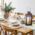 thumbnail image 6 of Light Green Ombre Round 15 Inch Placemats Set of 6, Modern Gradient Abstract Art HeatResistant Non Slip Place Mats for Dining Table, Wipeable Braided Kitchen Table Mats for Housewarming, 6 of 9