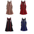 thumbnail image 3 of Medieval Costume Women Queen Hooded Dresses Gothic Renaissance Cosplay Long Dress Female Retro Fancy Clothes Halloween S-5XL, 3 of 5