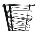 thumbnail image 4 of FixtureDisplays 12-Tier Hat Display Rack 12.5" wide x 75" high x 14.5" deep 18165-BLACK, 4 of 5