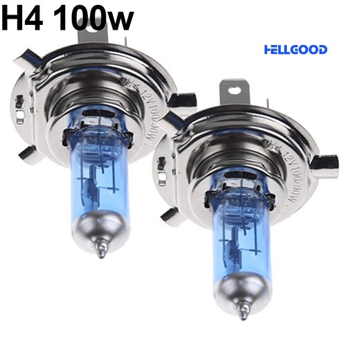 hellgood - faros delanteros halógenos de Gas xenón H1/H4/H7 55W/100W 12V 5000K