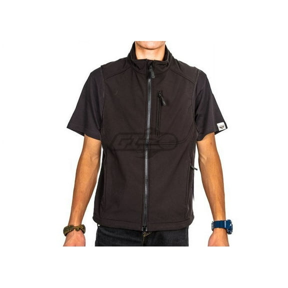 Black #10616 Core Softshell Vest - Medium