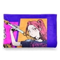 thumbnail image 3 of Cobertor frazada Anime Kpop 127 cm x 152 cm Morado, 3 of 5